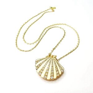 Kate Spade Clam Locket Necklace
